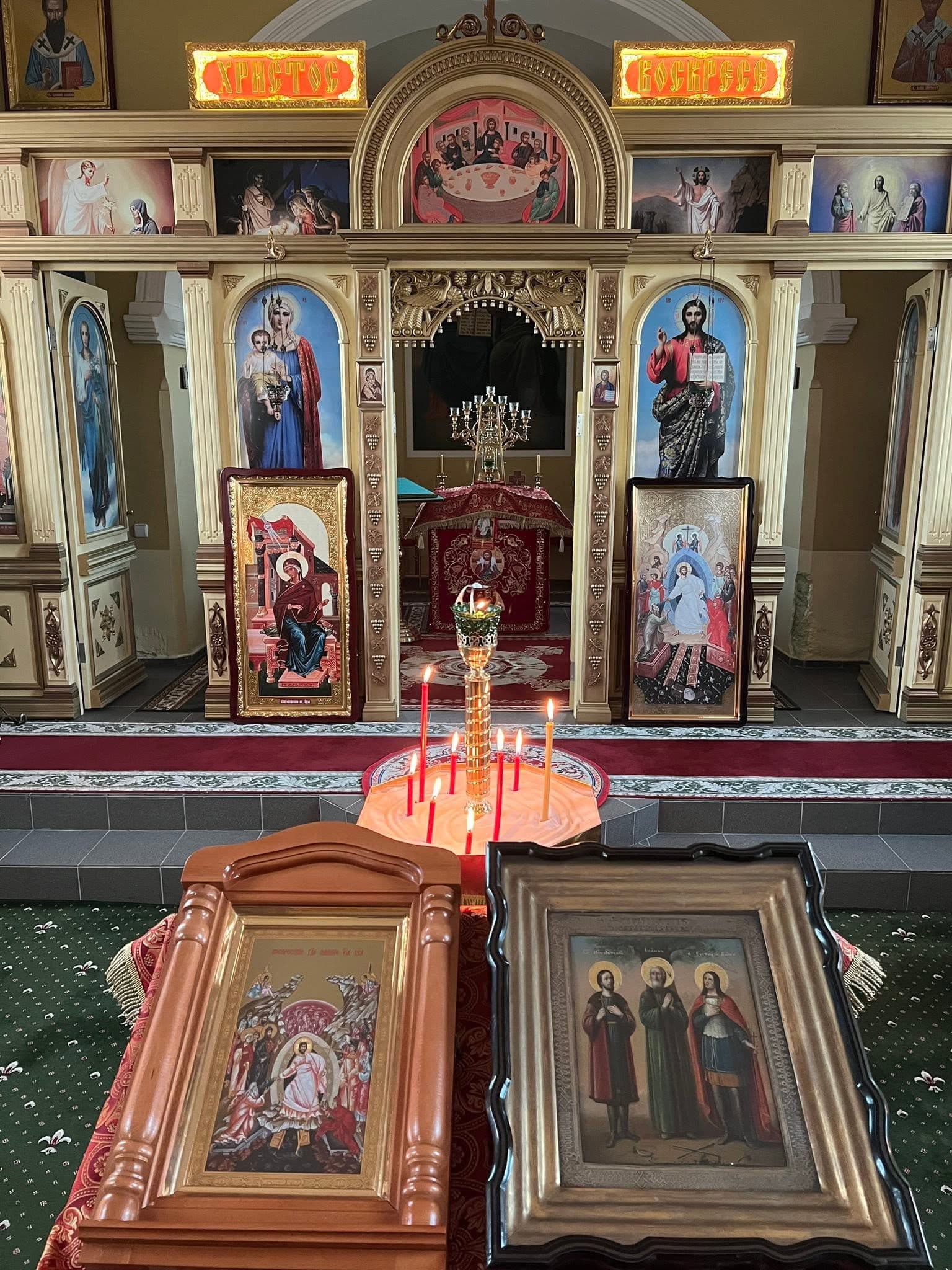 В наш храм передана старинная икона святых Виленских мучеников